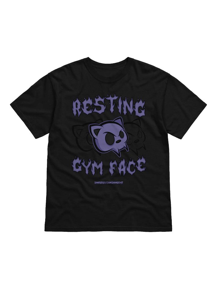 Resting Gym Face T-shirt product image (1)
