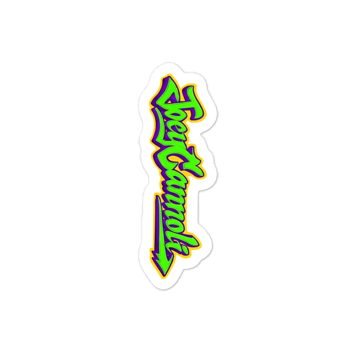 Joey Cannoli Logo Vinyl Decal product image (1)