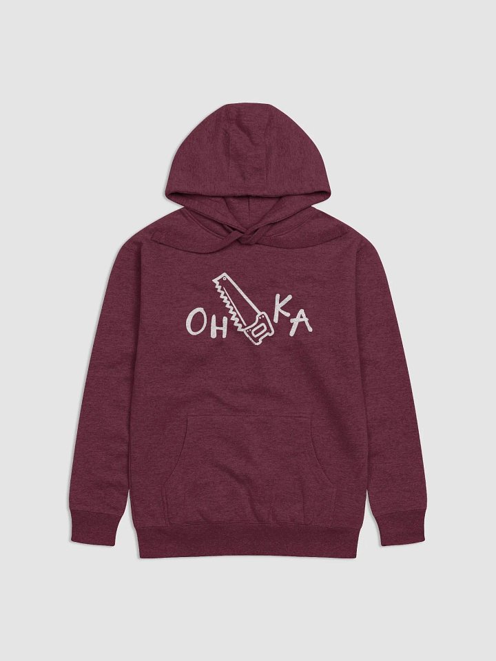 Oh-Saw-Ka (Osaka White Text) Premium Hoodie product image (1)