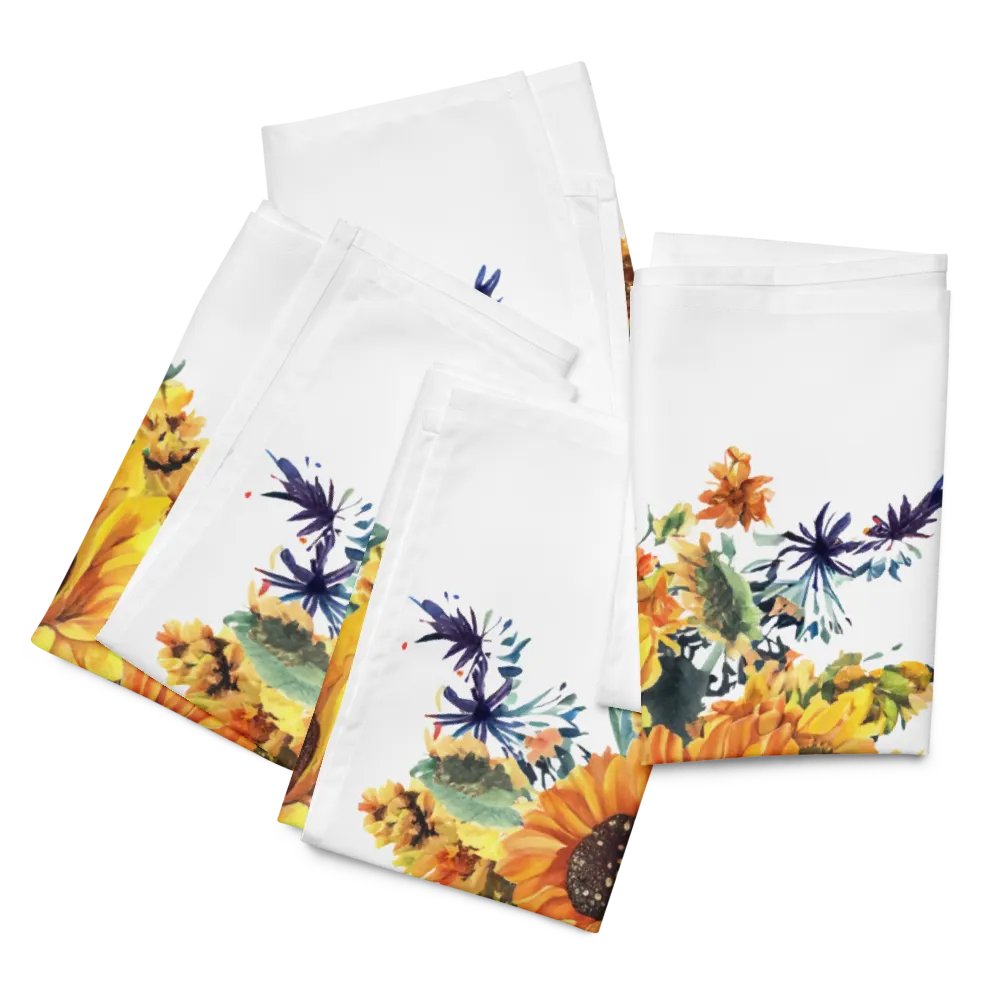 Sunflower Bloom Cloth Napkin Set product image (10)