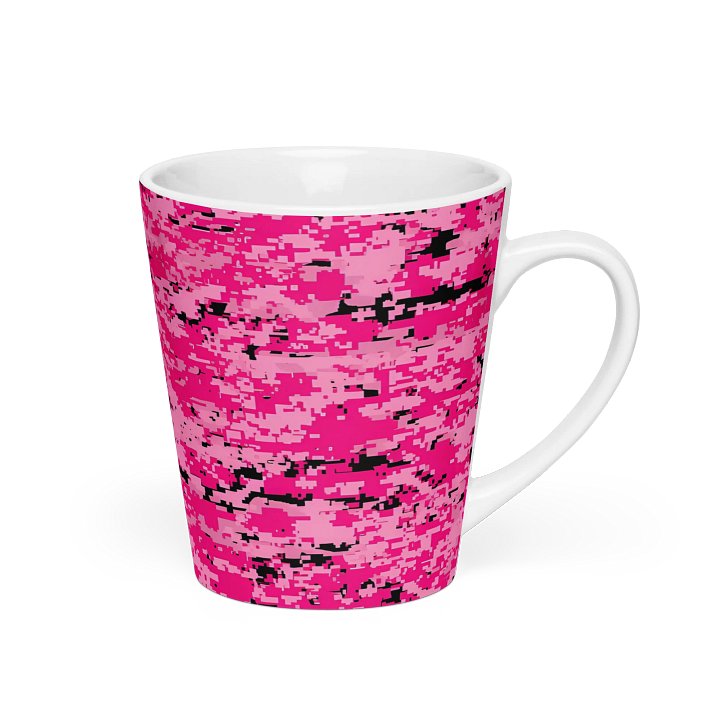 Pixelated Pink Latte Mug product image (2)