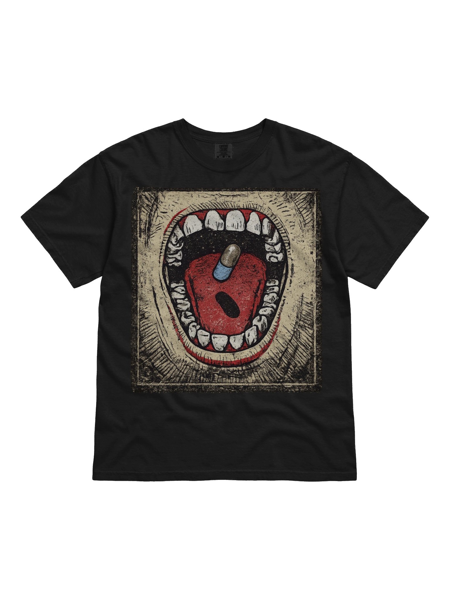 Vintage Distressed “Capsule Chaos” Tee product image (2)