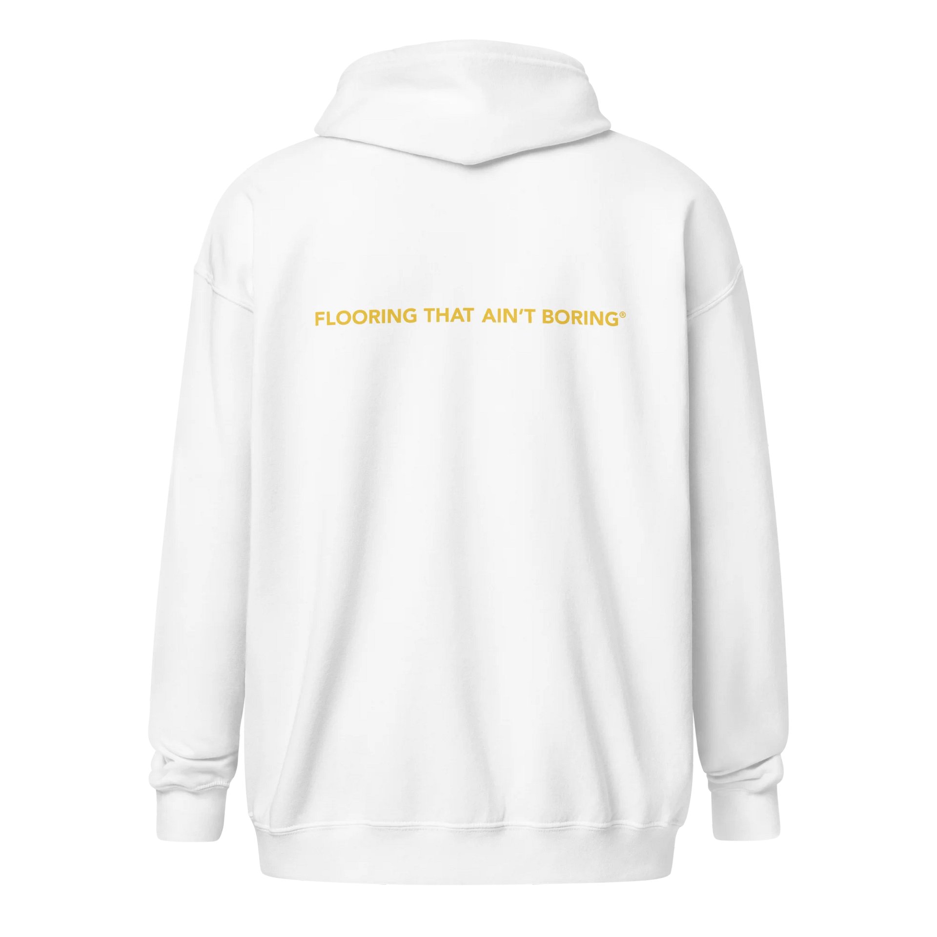 Unisex DCTUK Gold Logo Zip Hoodie product image (2)