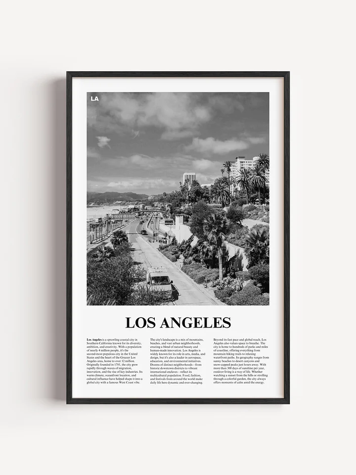 Los Angeles 03 Newspaper Poster product image (3)