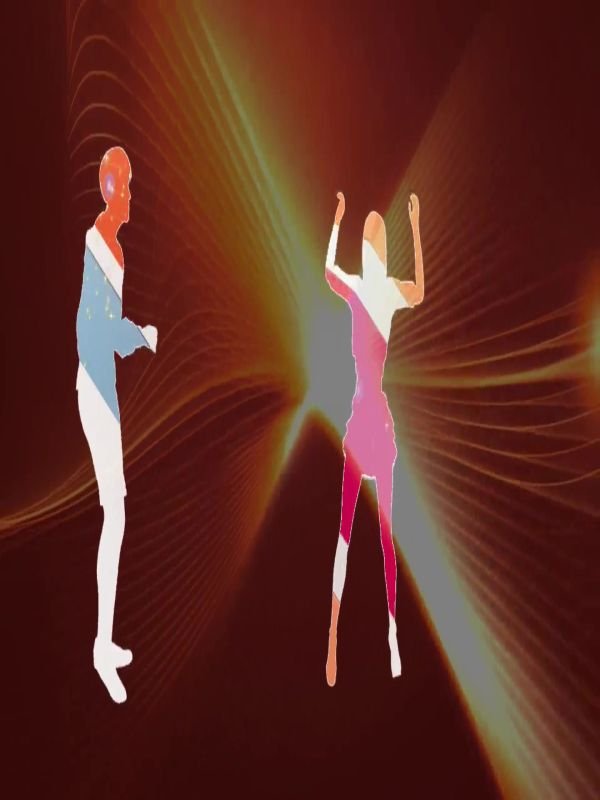 Dancing figures - Action clip for music and dance videos product image (6)