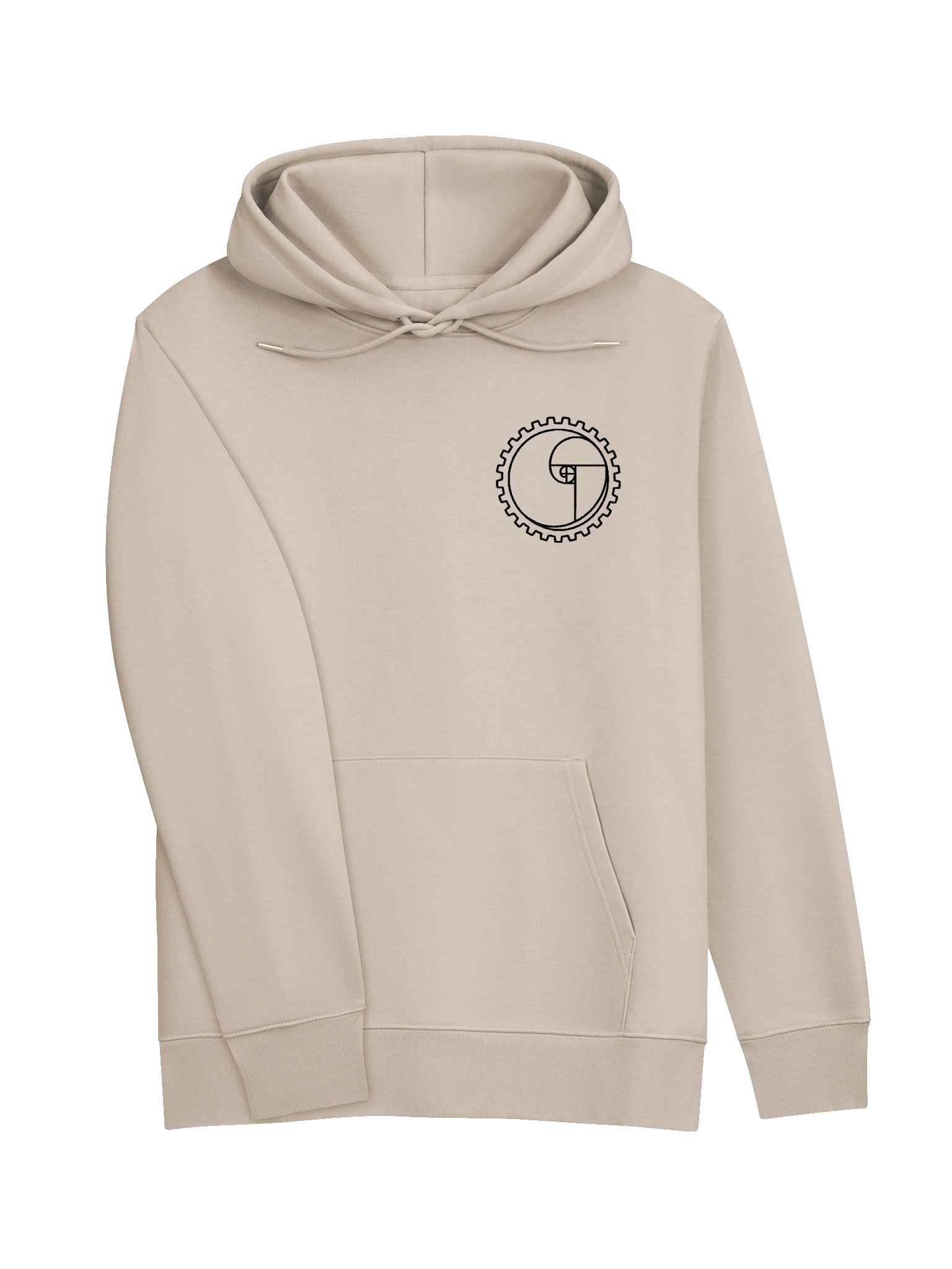 Embroidered Logo Hoodie - Desert Dust product image (3)