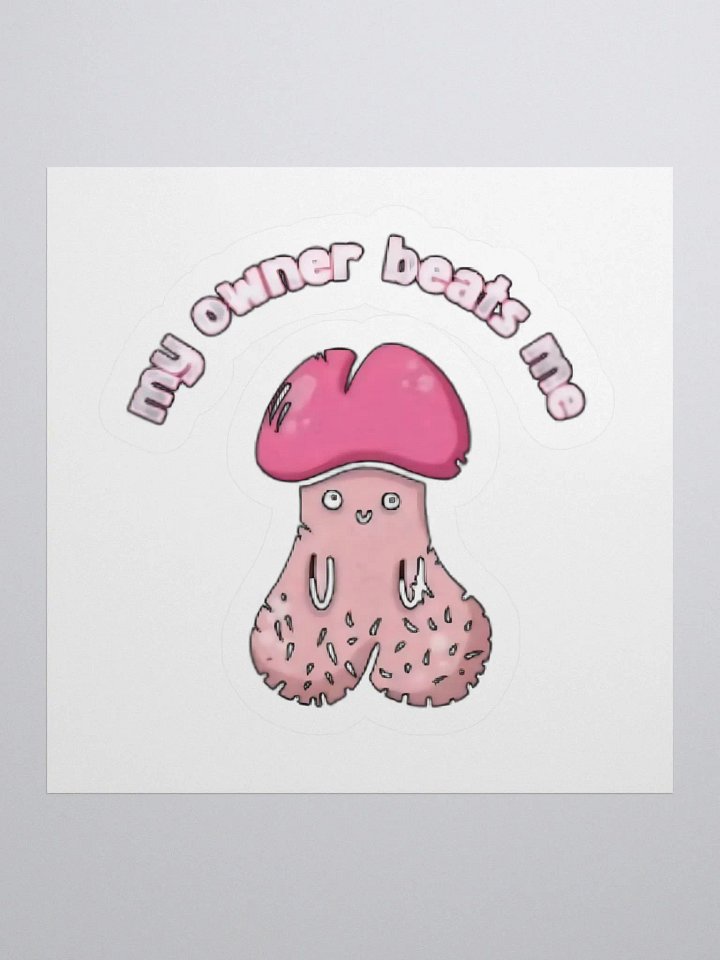 My Owner Beats Me Sticker product image (1)