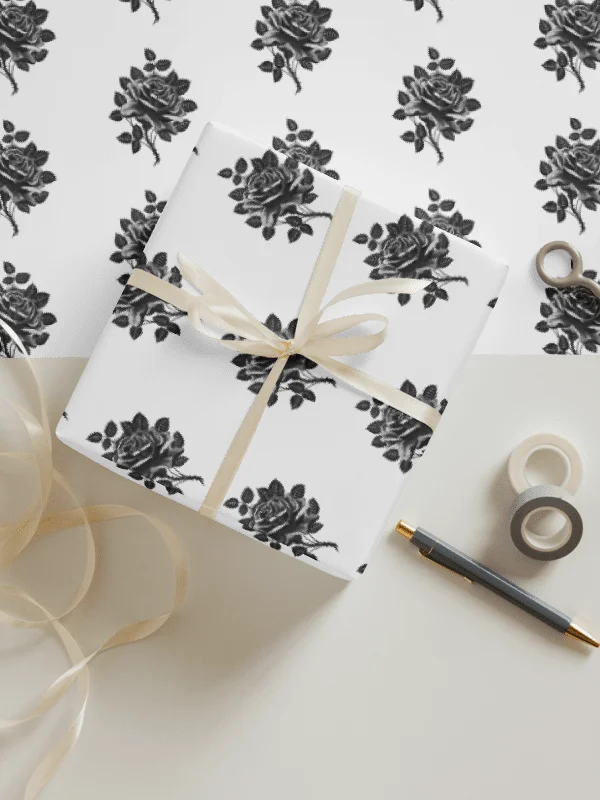 Monochrome Wrapping Paper Set product image (2)