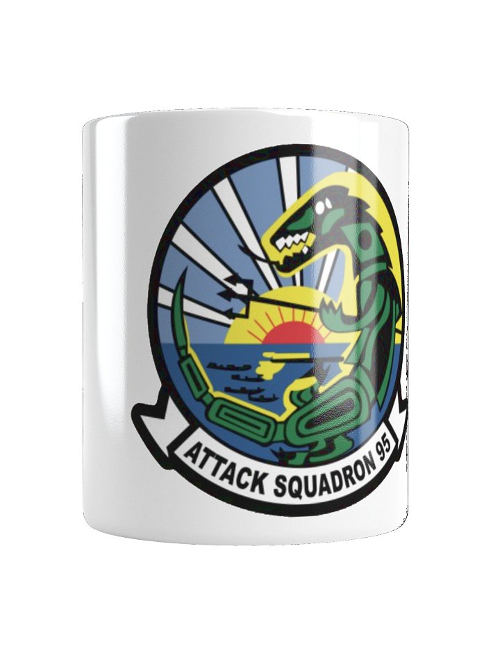 "Green Lizard" White Glossy Mug product image (1)
