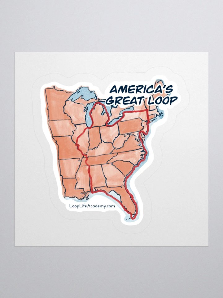 Great Loop Adventure Stickers product image (1)