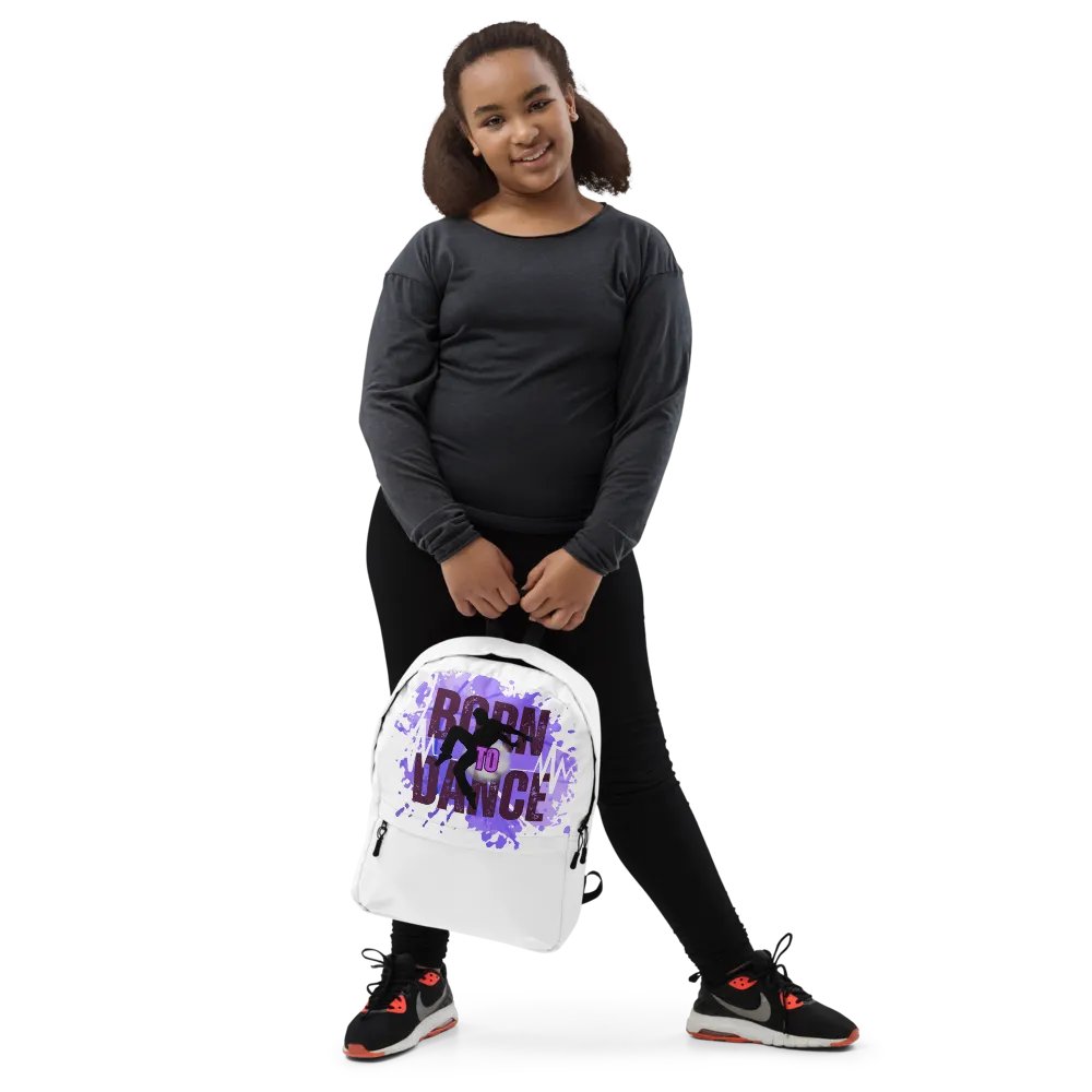 Born to Dance His Silhouette Full Print Backpack product image (7)