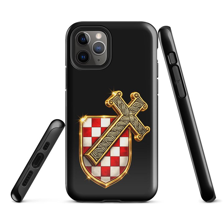 ZLATNI KRIŽ HRVATSKOG ZAVJETA - MASKA ZA MOBITEL ; IPHONE product image (2)