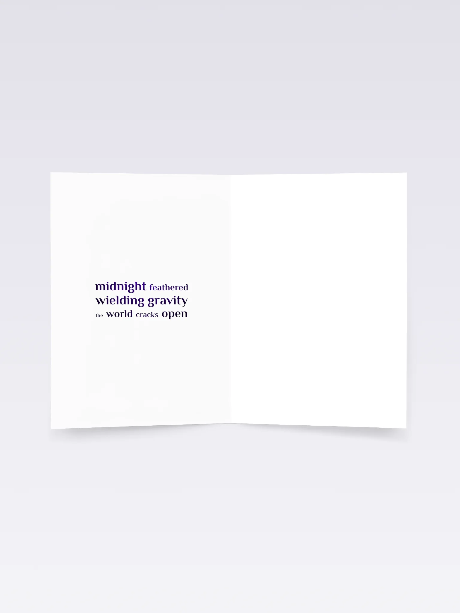 Vibrant Greeting Card - Crow product image (2)