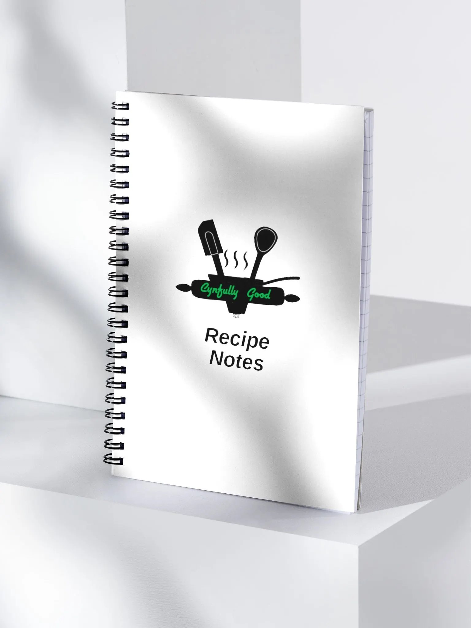 Cynfully Good Recipe Notes Notebook product image (4)