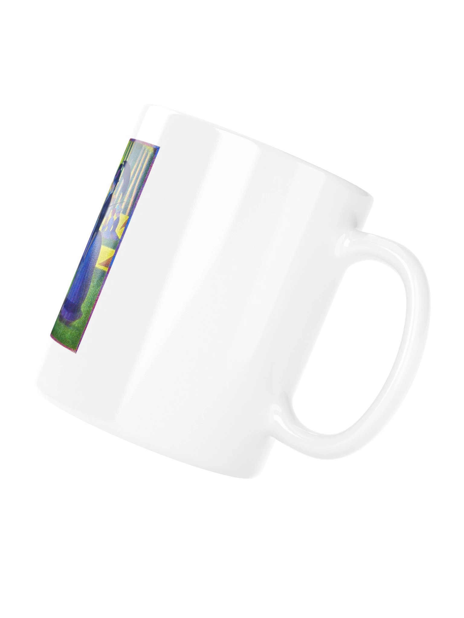 A Sunday Afternoon on the Island of La Grande Jatte — White Mug product image (4)