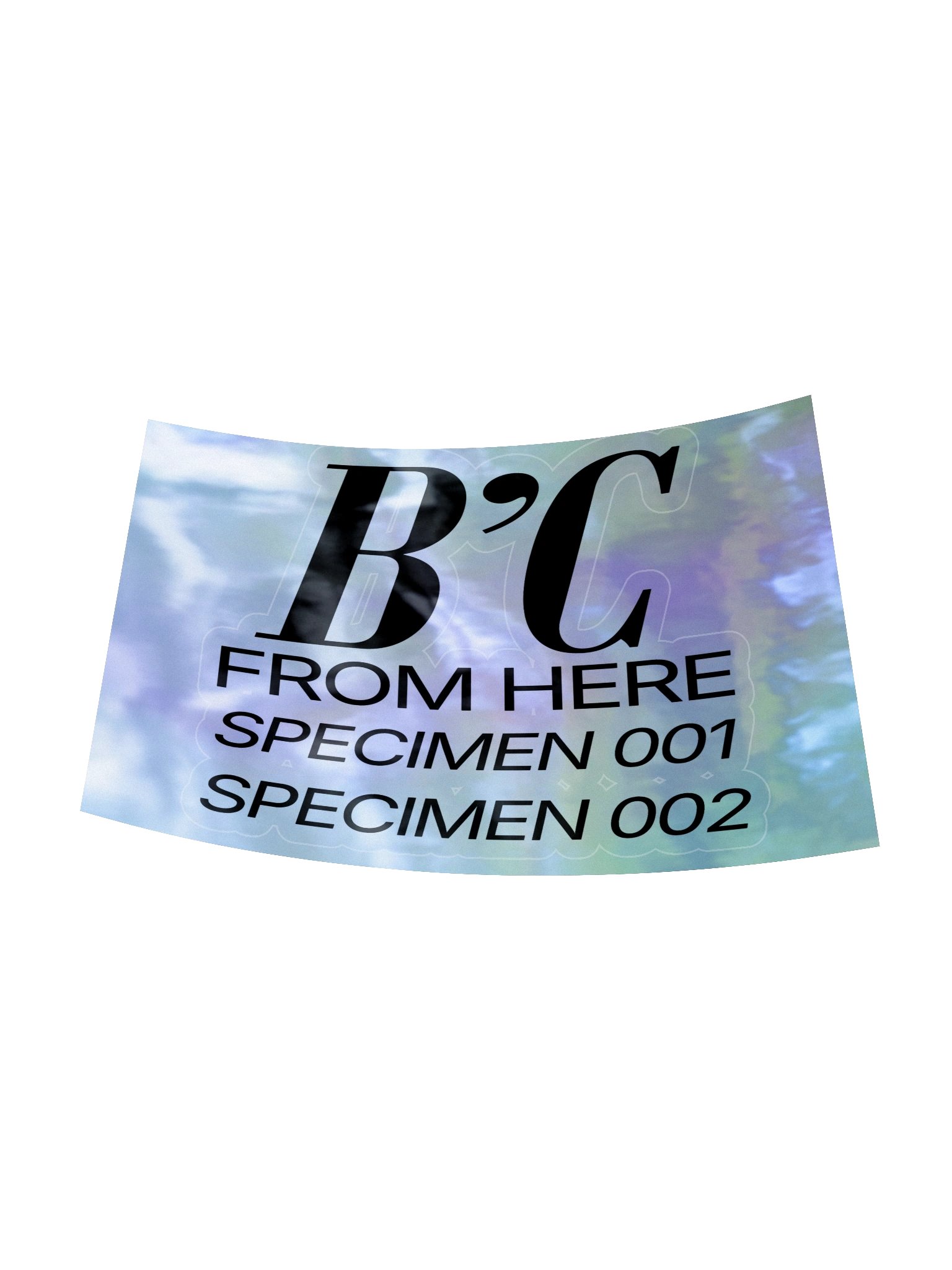 Specimen // Stickers product image (6)