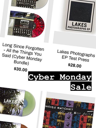 Alright kids. For this week only, I’m bundling the Lakes and Long Since Forgotten releases. Get both variants of LSF for $30 ...