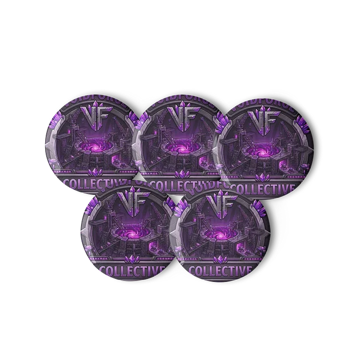 Voidforge Collective Pin Button Set product image (3)