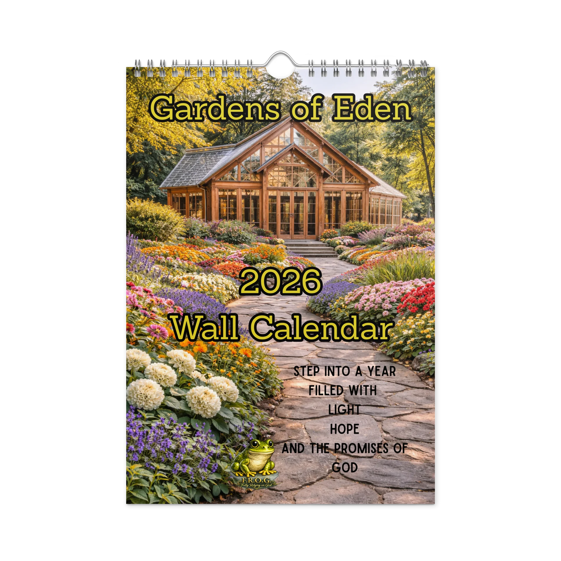 Gardens of Eden 2026 Wall Calendar product image (1)