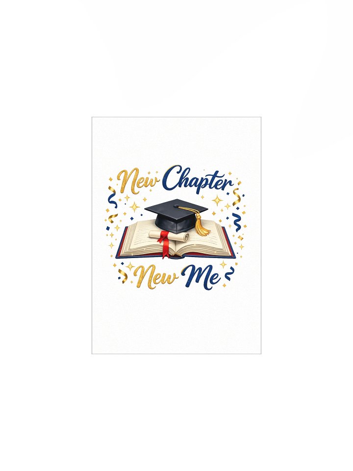 New Chapter New Me - Matte Poster product image (1)