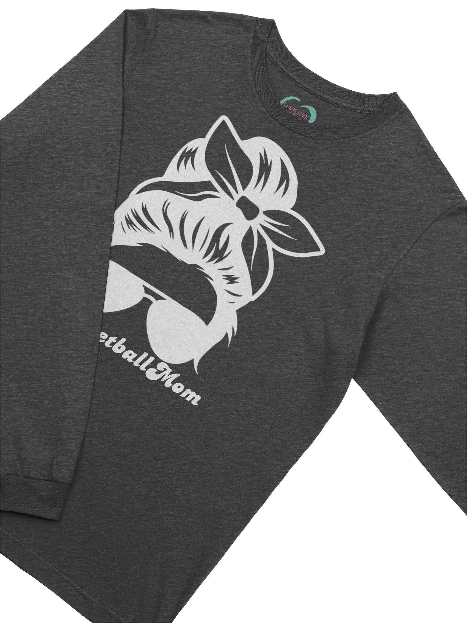 Basketball Mom Long Sleeve Tee - large logo product image (24)