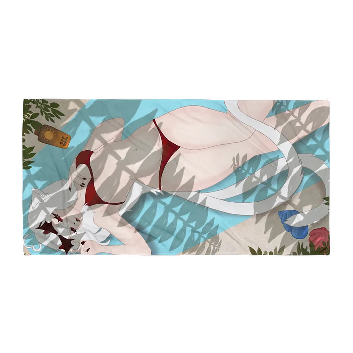 Summer Neko Towel Lay Towel product image (1)