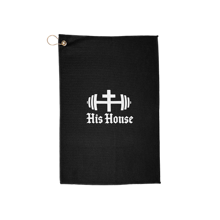 His House Golf/Gym Towel product image (1)