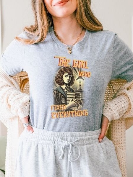 Hermione Funny Vintage Pulp Mystery Harry Potter Shirt product image (2)