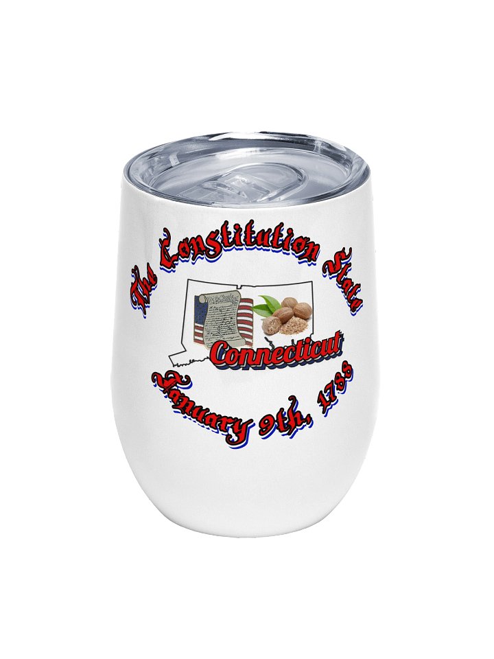 Connecticut - USA State Wine Tumbler product image (1)
