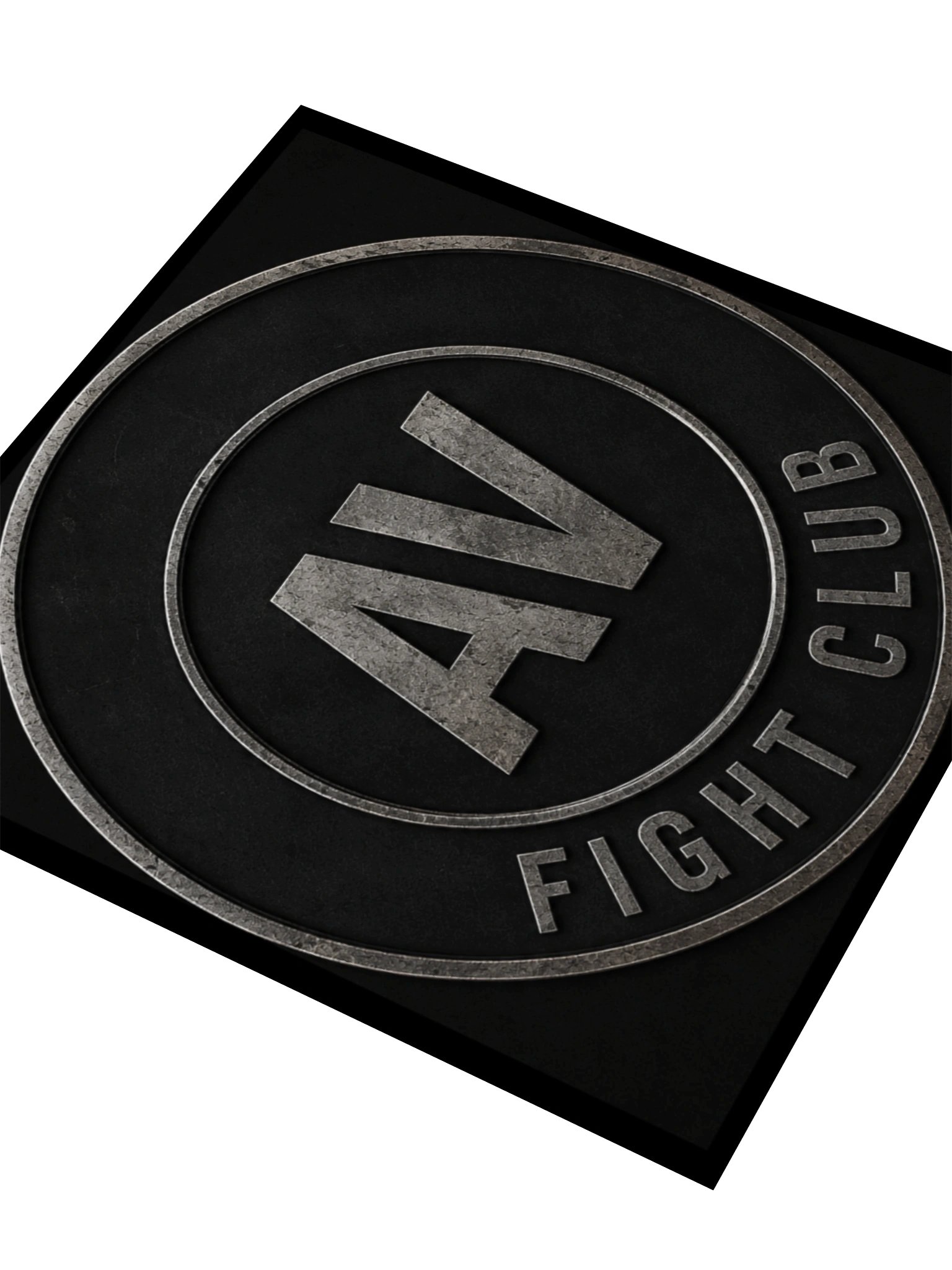 AV FIGHT CLUB LOGO STICKER (ROUND) product image (3)