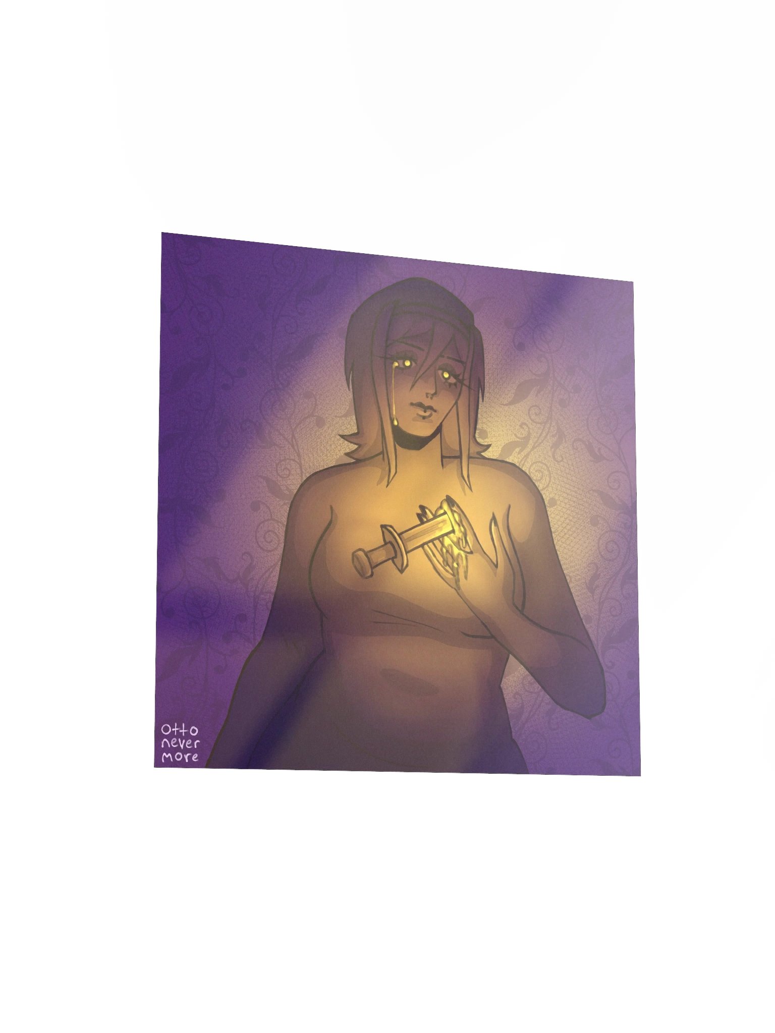 ottonevergore - dagger style MATTE POSTER product image (3)