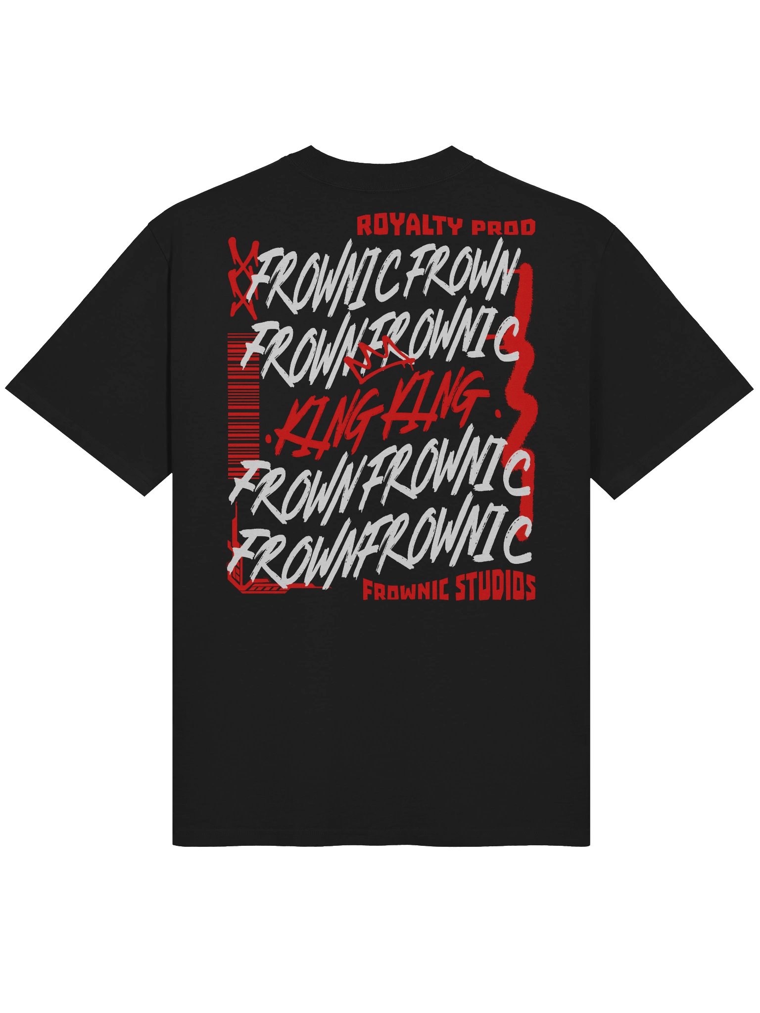 Frownic Is King Oversized Tee product image (2)