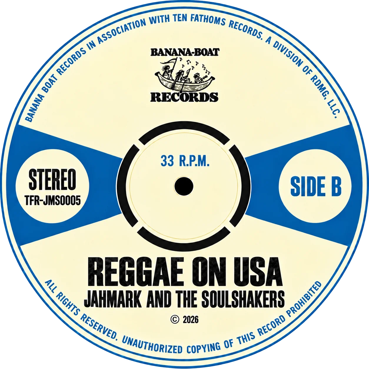 City of Angels / Reggae On USA (7″ Vinyl) product image (2)
