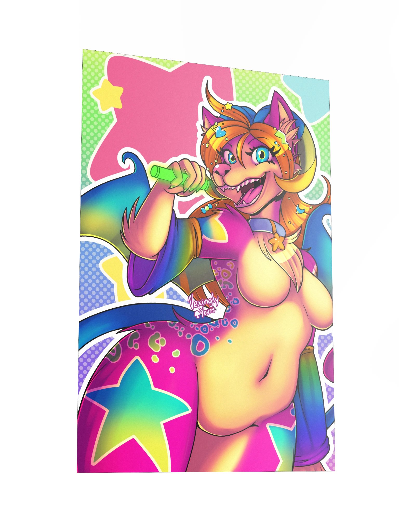 Sparkledog Rave Poster product image (2)