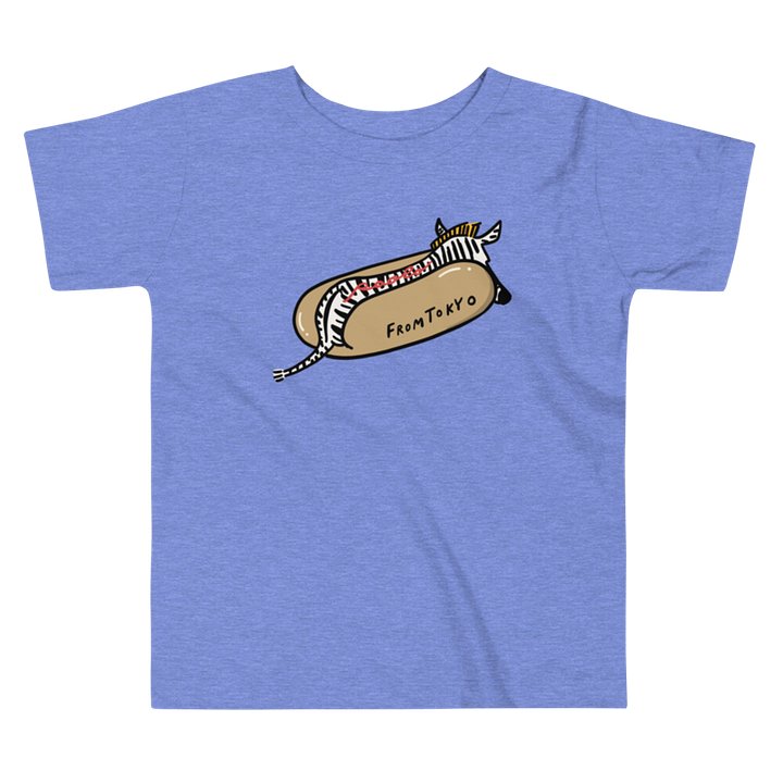 Zebra Hot Dog Toddler T-Shirt product image (1)