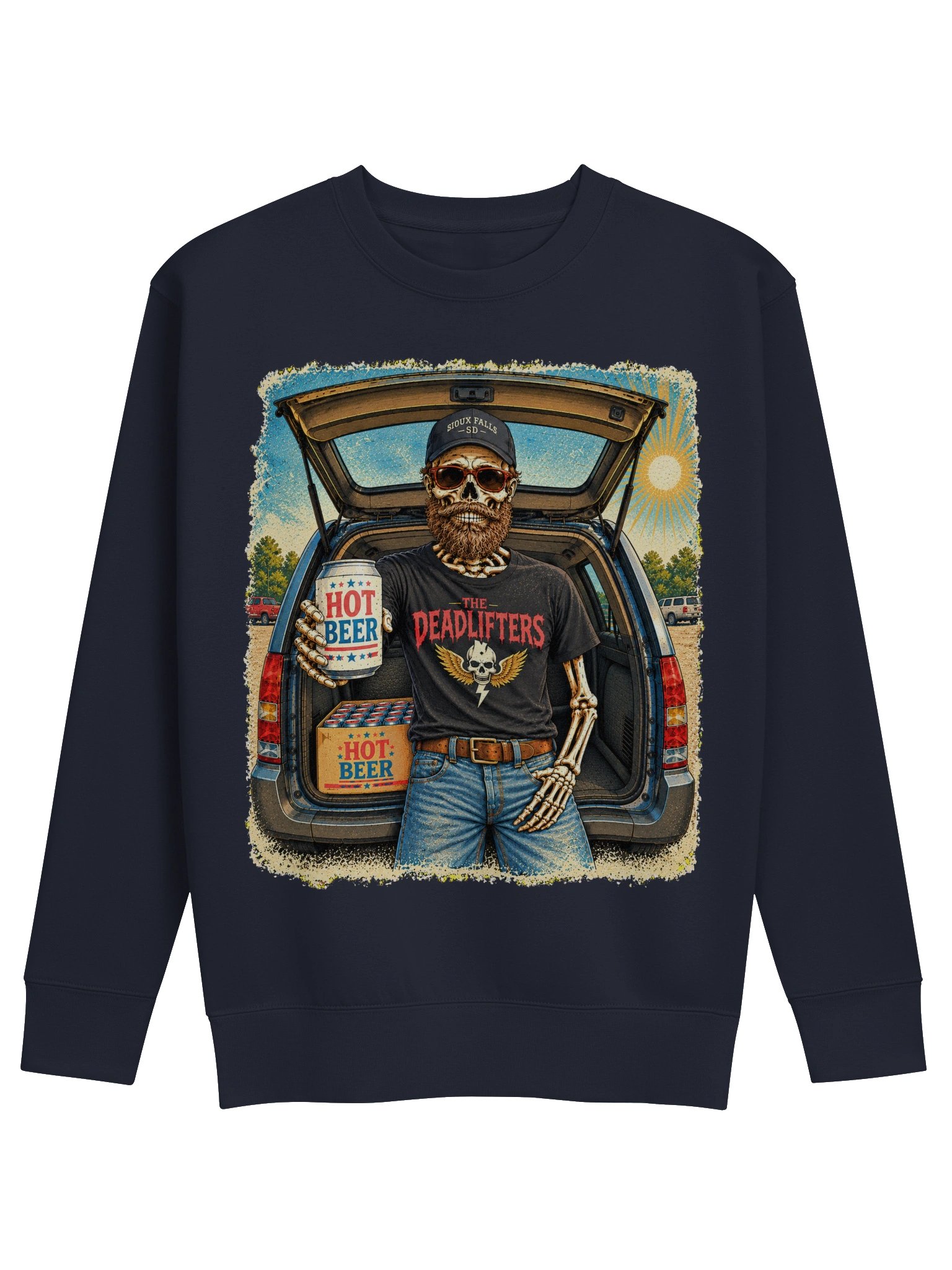 Hot Beer & Bad Decisions Sweatshirt product image (1)
