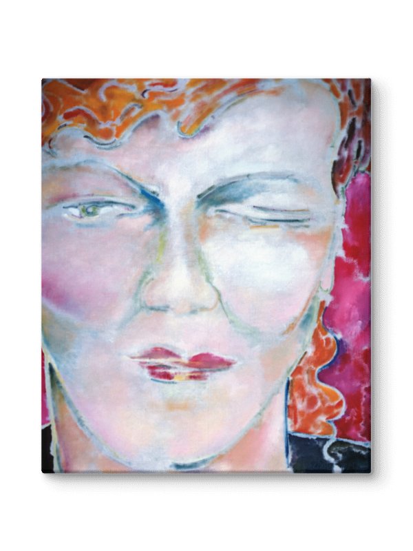 Eve Contemplating (1987) on canvas (20" x 24") product image (2)