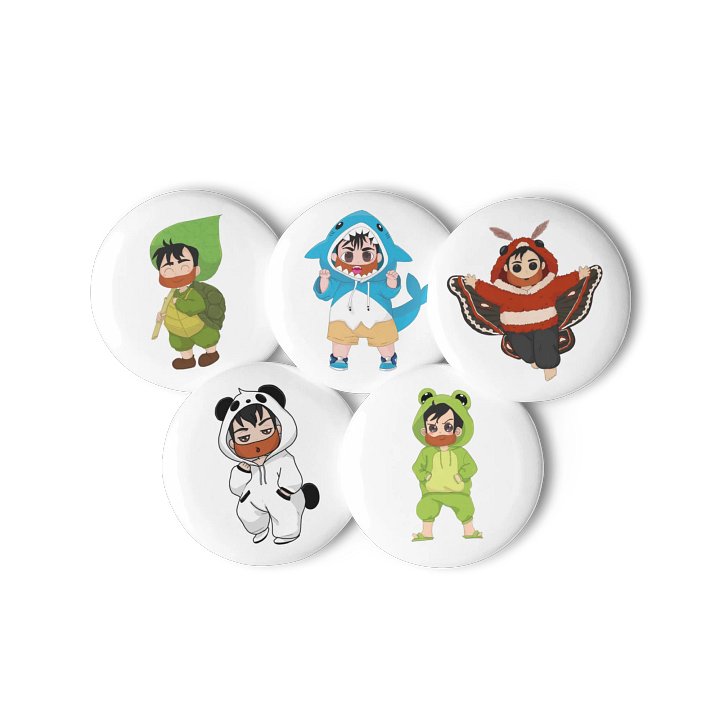 ChibiMax Pin Button Set product image (2)
