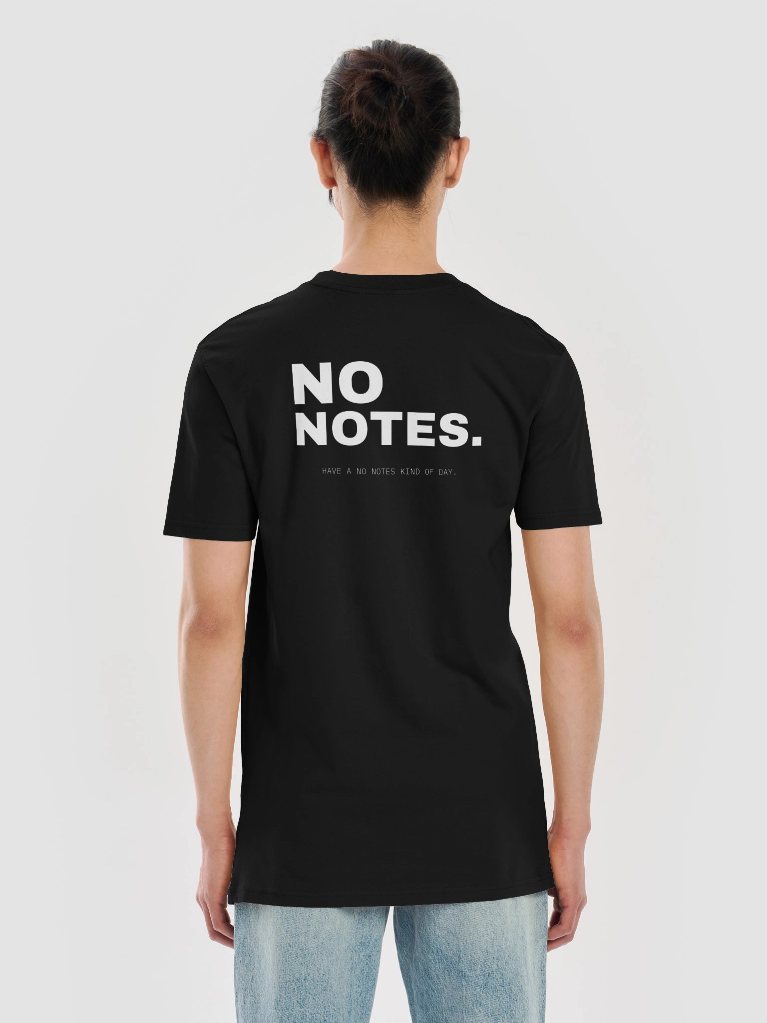 No Notes | White Graphic Back product image (6)