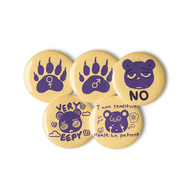 Bear Pin Bundle product image (3)