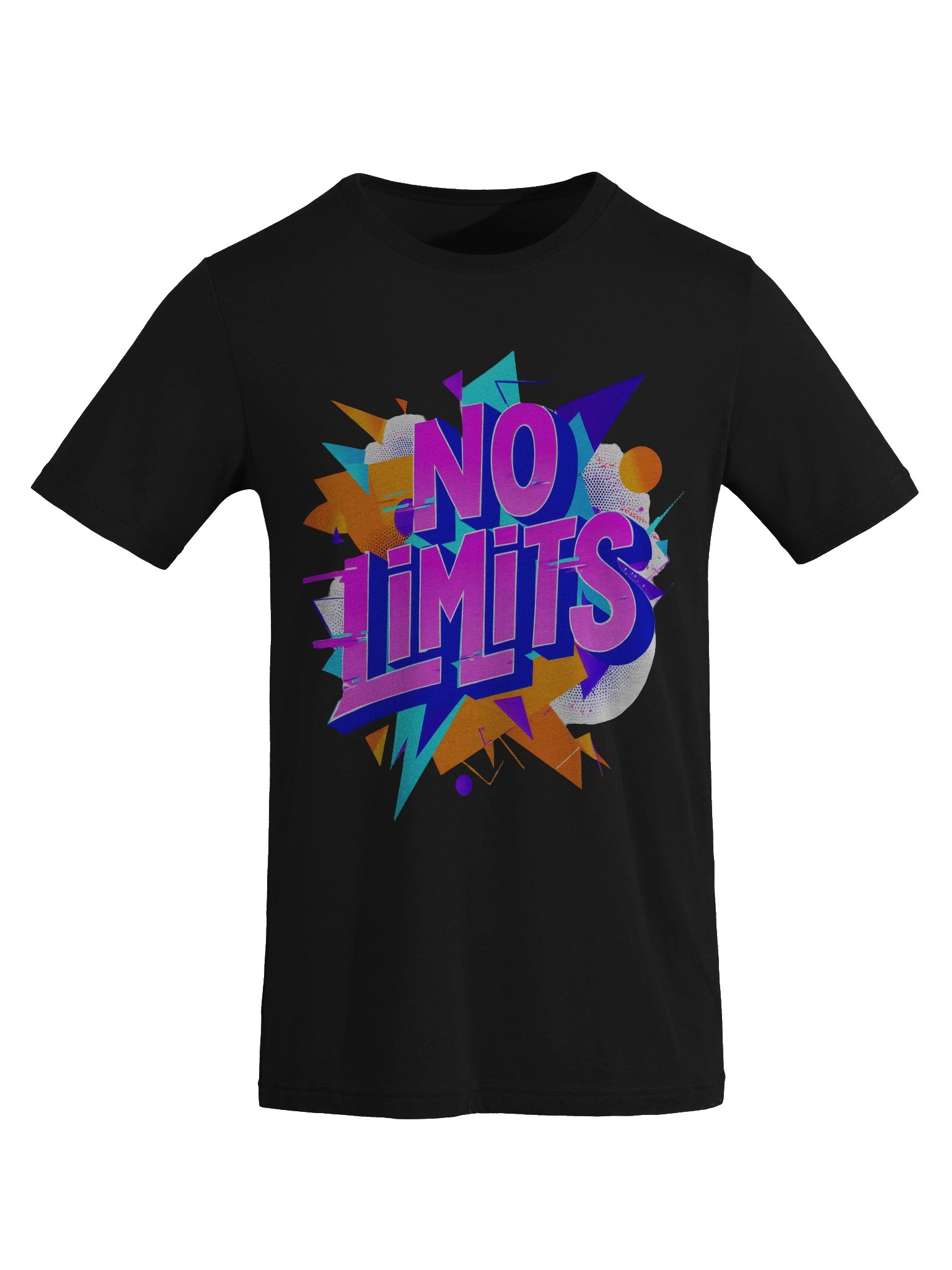 Limitless Vibes Tri-Blend Tee – No Limits Graphic Shirt for Men & Women product image (8)