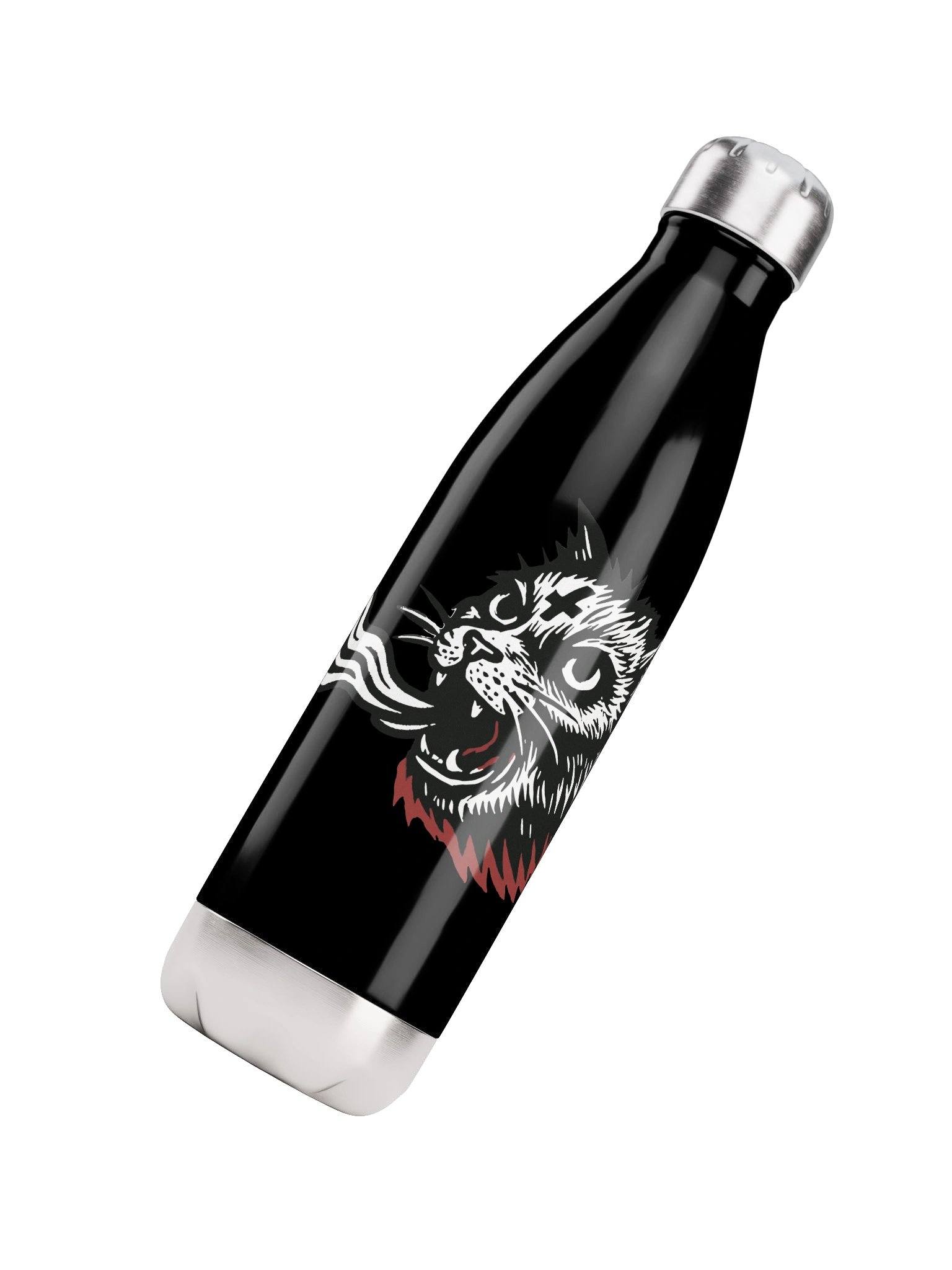 FLAME CAT STAINLESS STEEL WATER BOTTLE product image (7)