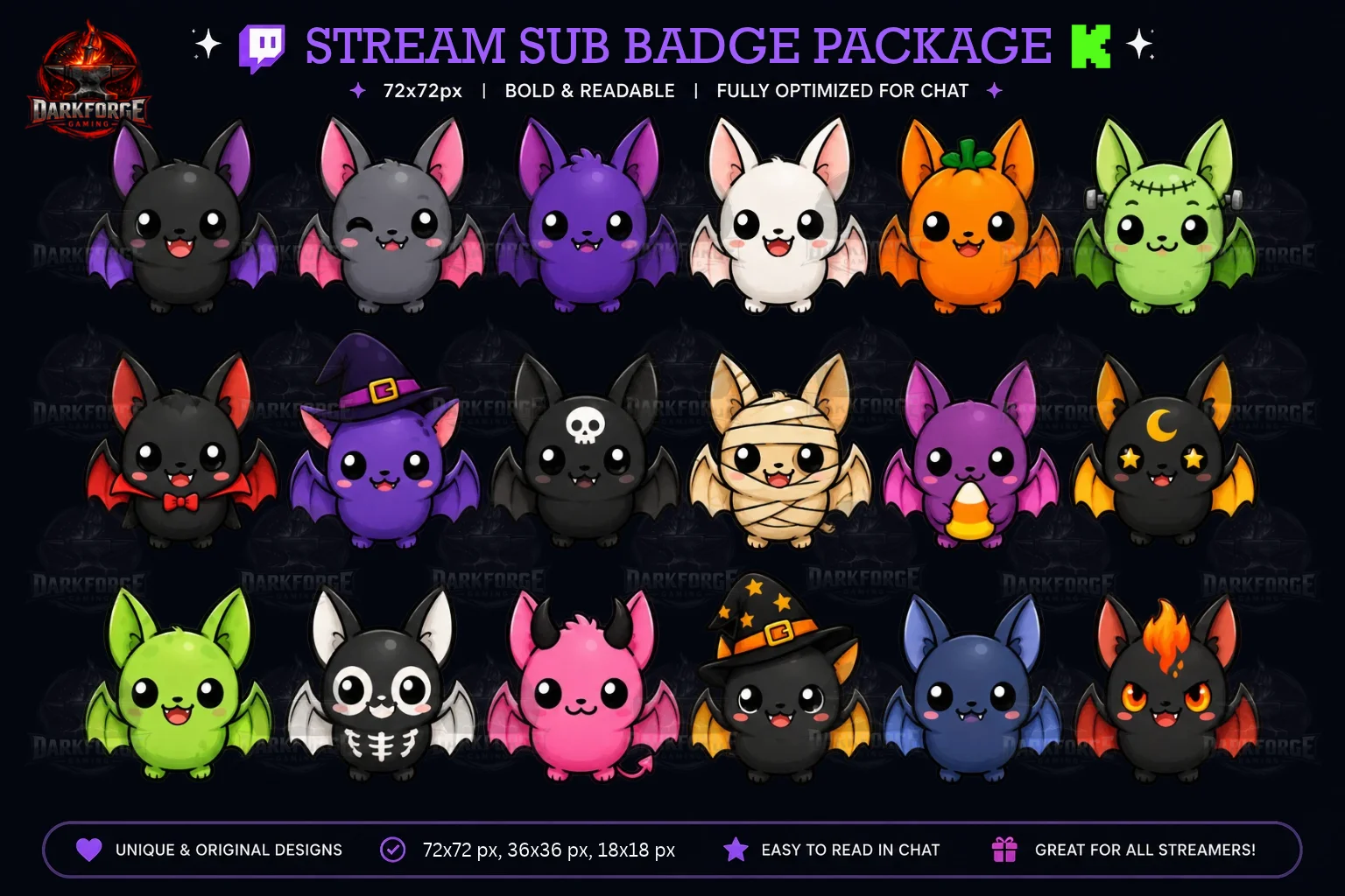 Bat Sub Badges product image (2)