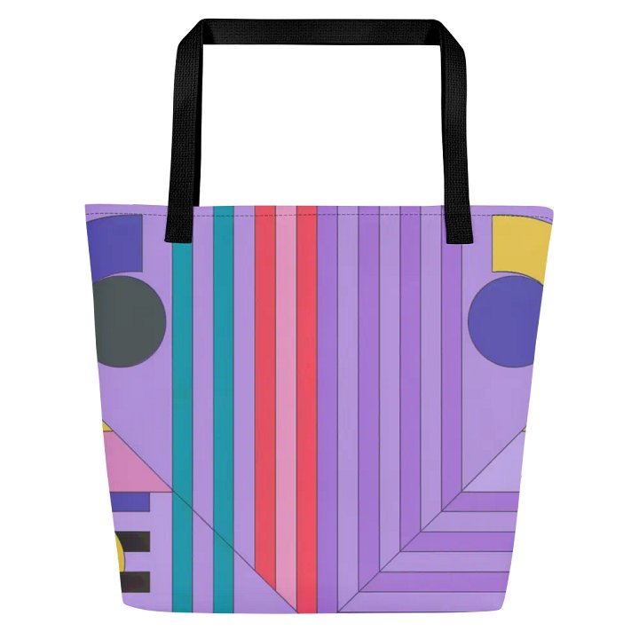 Vibrant Bold Geometric Tote Bag product image (1)