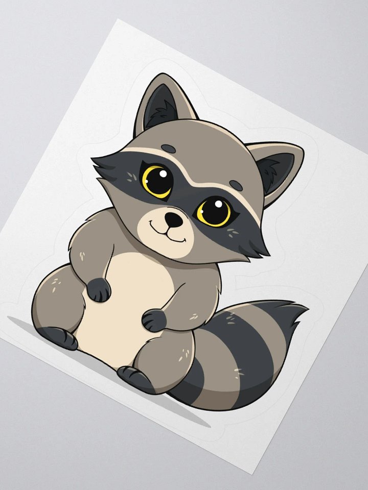 Cute chibi dumpster kitten product image (2)