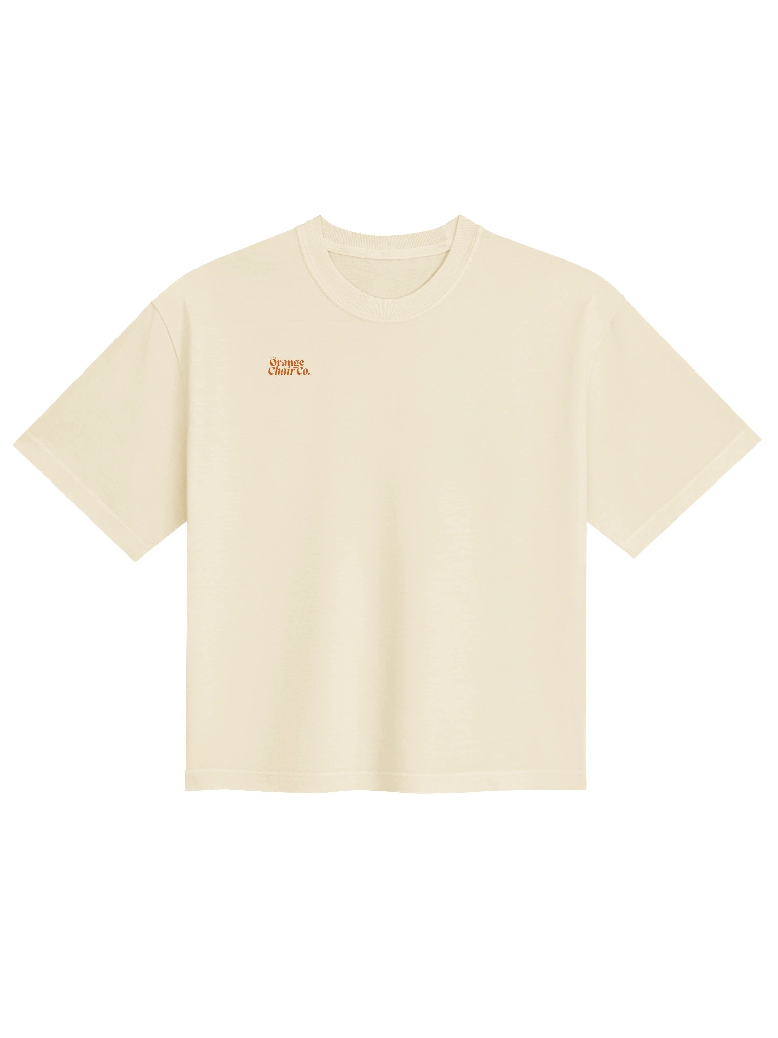 Sorry, deze stoel is bezet Women's Heavyweight Boxy T-Shirt Beige product image (2)