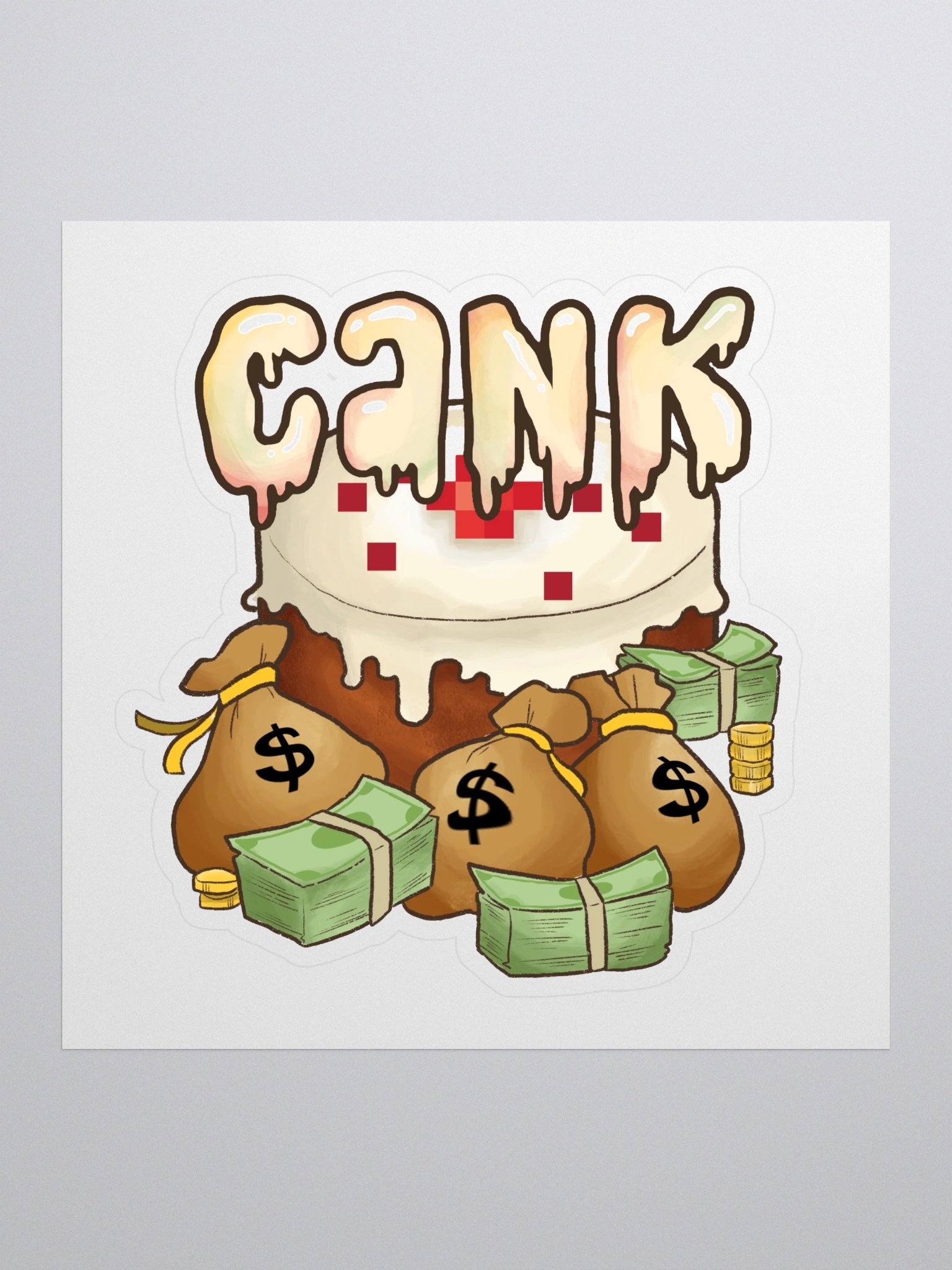 SquidSMP Cank Logo Sticker product image (1)