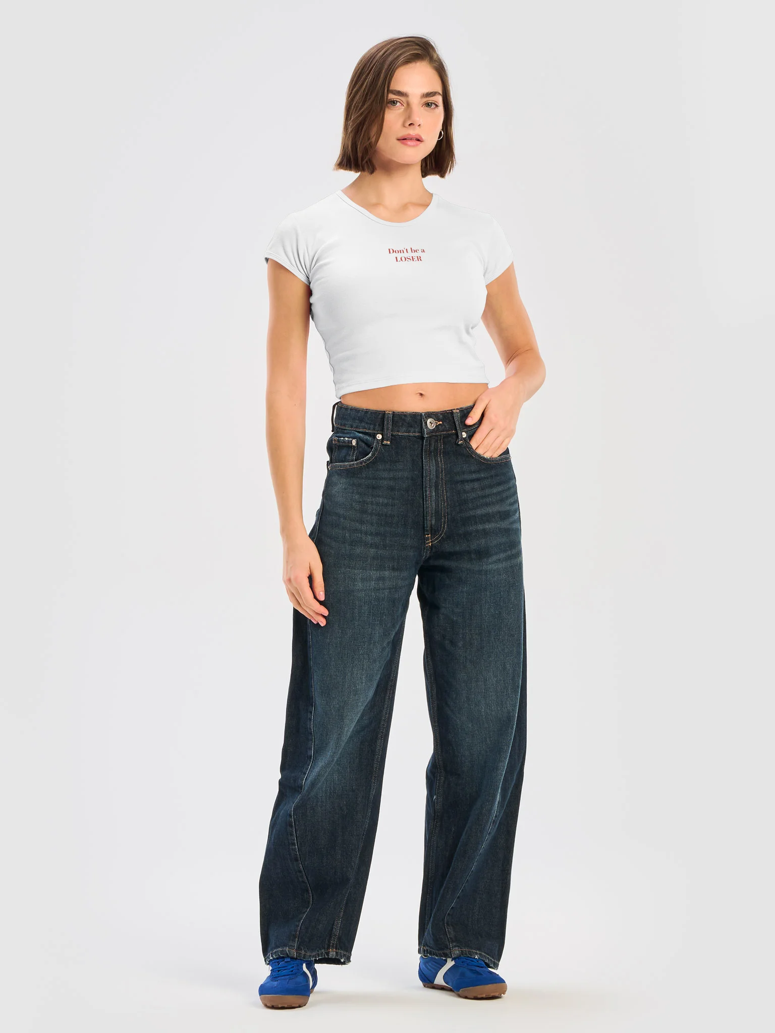Don't be a LOSER womens baby tee product image (5)
