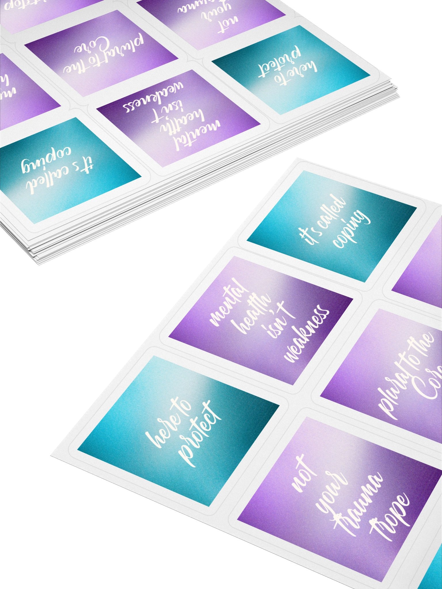Unmasking Boldly: The Plural Pride Sticker Series 2 product image (4)