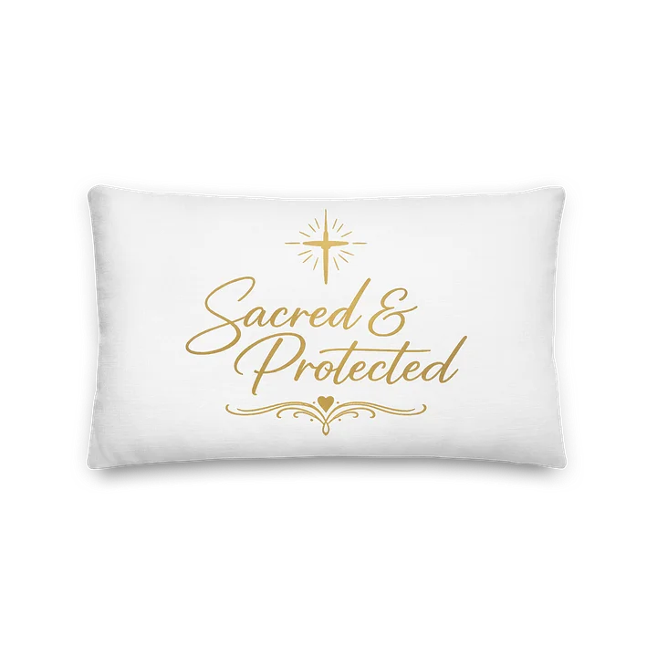 Sacred & Protected All-Over Print Premium Pillow product image (5)